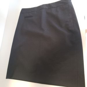 Theory pin stripe pencil skirt